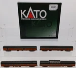 Kato 106-1051 Scale Great Northern Smoothside Passenger Cars 4 (set A) Ex. Fixed Price $229.35.
