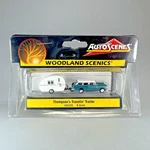 Woodland Scenics Scale 1:160 Thompsons Travelin Trailer Station Wagon AS5321. Fixed Price $26.95.