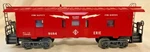Lionel Erie Bay Window Caboose 6-9184! Gauge Scale Train Lighted. Fixed Price $35.00.