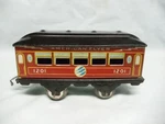American Flyer Prewar O Gauge #1201 Red Passenger Car.. Fixed Price $34.95.