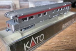 Kato Scale 156-0817 Southern Pacific Business Passenger Car SP150. Fixed Price $37.99.