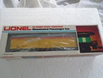 027 Gauge Lionel Illuminated Chessie Steam Special Baggage Car 6-9581. Fixed Price $69.23.