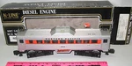 K-line K-1934 #26033 West. Zephyrette Rdc Dummy Car. Fixed Price $75.00.