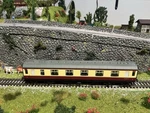 Hornby Br Corridor Coach R4447B Oo Scale Dc. Fixed Price $40.00.
