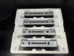 Lionel 6-30085 Mta Metro North M-7 Commuter Train 4-CAR Set *cars Only* Vg+. Fixed Price $404.10.