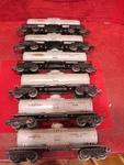 (6) Lionel Plastic Sunoco Tank Cars. Fixed Price $34.95.