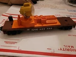 Lionel 26894 Nyc X 29499 Operating Searchlight Car O/027 Ga. W/ Crewman 2006. Fixed Price $25.00.
