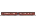 Mth Railking O Scale 60' Streamlined Sleeper/diner Set #4522-PENNSYLVANIA-NEW!. Fixed Price $174.95.