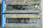 Ho Walthers Set Of 2 Ready Run Pullman Heavyweights. Fixed Price $140.00.