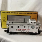Mth Rail King Gauge O-27 0-27 Bnsf Offset Caboose Rd # Atsf 999612 30-4232C. Fixed Price $49.99.