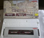 Marklin Railbus With Control Car Plus Glasses Stems. Ho Scale. #39982.. Fixed Price $475.00.