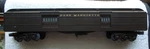 Lionel Gauge Pere Marquette Heavyweight Madison Type Baggage Car #6-19039. Fixed Price $99.99.