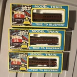 Ahm Scale 1:160 Passenger Car Brown Pennsylvania Railroad 4481P. Fixed Price $25.00.