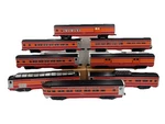 Gauge Lionel Southern Pacific Daylight Diesel Passenger Cars Set 8. Fixed Price $499.00.