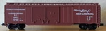 N-scale Vintage 50' Steel Double Door "ic Mainline" 43077 Atlas 3632 New. Fixed Price $14.00.