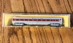 Minitrix Scale 51 #3032 Santa Fe Passenger Car #3152 W/ Box. Fixed Price $75.00.