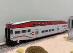 Athearn Ho Caltrain Bombardier Control Car #117. Fixed Price $119.00.