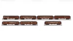 Mth Railking Prr Car 60 Madison Set. 30-69379, 30-69380, And 30-69381 Nib. Fixed Price $425.00.