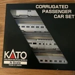 Scale Kato Pae 106-1603 Atsf Corrugated Passenger 4 Car Set Mib. Fixed Price $200.00.