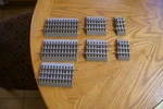 Lionel Fastrack Gauge 1-3/8 5'' Inch Straight Lot Of 7. Fixed Price $29.99.