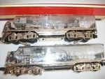 Lionel 6-38150&29086 " F3'S Aa Pwr/dum Pass. Cars Clear Shells Lot #46444. Fixed Price $342.00.