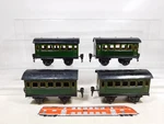 4X M Rklin Spur 17190 Tin Passenger Car 2ND Class 3RD #EF691-2. Fixed Price $130.98.