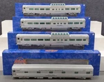 Atlas 3009020S Cb&q Gsc Ltd Edition California Zephyr Passenger Car 2-RAIL Set. Fixed Price $1999.99.