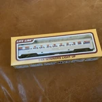 Life-like Ho Scale 8077 Lighted Observation Passenger Train Car Amtrak. Fixed Price $19.99.