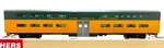 Ho Walthers 932-6251 Ps Dd Commuter Coach Car Chicago & North Western Cnw. Fixed Price $109.99.