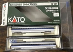 Kato Scale #10-384 Japan Railways 500 Series Shinkansen 2 Car Set Rtr Nib!. Fixed Price $129.99.