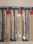 3 Walters Ho Scale 85' Amfleet Coaches Lot. Fixed Price $145.45.