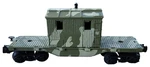 Vintage Lionel O27 Gauge Flat Train Car 9325-T-5A With Structure. Fixed Price $15.99.