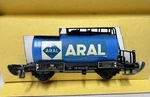 Fleischmann Germany Ho 1465 Bv Aral Tank Car W/ Box. Fixed Price $20.70.