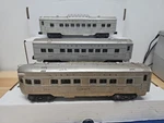 Lionel Postwar 2434 2432 2436 Passenger Cars No Original Boxes.. Fixed Price $91.15.