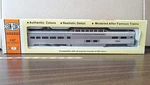 Con-cor Ho 85' Regular Dome Corrugated California Zephyr Car Kit 0001-000716. Fixed Price $18.99.