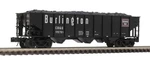 Atlas Scale 70-TON 3-BAY Open Hopper (3-RAIL) Chicago Burlington Quincy. Fixed Price $69.99.