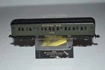 Scale Bachmann Santa Fe Passenger Lighted Coach Car C56262. Fixed Price $19.99.