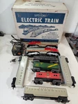 Marx 45225 Gauge Model Railroad Santa Fe Diesel Passenger/freight Set W/box. Fixed Price $300.00.