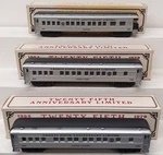Williams O Tca 25TH Anniversary Limited Passenger Car Set (3): 2501, 2502, 2503. Fixed Price $77.59.