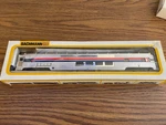 Ho Scale Bachmann Amtrak Phase 85' Budd Full Dome Passenger Car #305 In Box. Fixed Price $55.00.