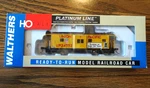 Walthers Platinum Line Union Pacific Bay Window Caboose 24552. Fixed Price $34.99.