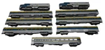 Athearn & Con Cor Delaware Hudson Railroad Ho Scale 9 Piece Passenger Train. Fixed Price $169.99.
