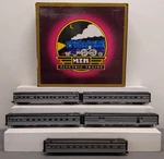 Mth 20-6554 New York Central 70' Streamlined Passenger Car Set Ln/box. Fixed Price $494.99.