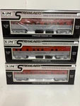 K-line Gauge Golden State 3 Passenger Set Divan, Terrace & Rpo Cars. Fixed Price $119.95.