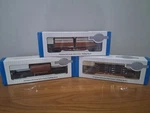 Bachmann Silver Series Ho Flatcars With Loads Lot 18346,18913,18911. Fixed Price $50.00.