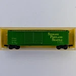 Micro-trains 34041 Scale 50' Std Steel Box Car Dbl Dr-spokane Portland Seattle. Fixed Price $29.80.
