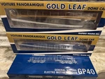 Nib Rocky Mountaineer Gold Leaf Dome Car Ho Scale By Rapido. Fixed Price $600.00.