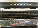 Northern Pacific Parlor Passenger 2 Car Set - Leds Interiors Mth Ho Scale New. Fixed Price $388.95.