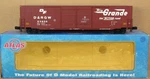 Atlas 6552-2 Rio Grande 60' Auto Parts Boxcar O-gauge Nib. Fixed Price $64.99.
