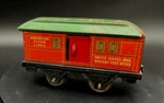 Vintage American Flyer Gauge United States Railway Post Office Tinplate Train. Fixed Price $45.00.